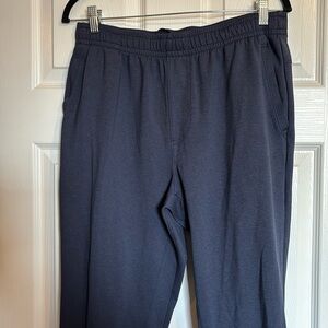 Rhone men’s blue tapered leg jogger sweatpants size large